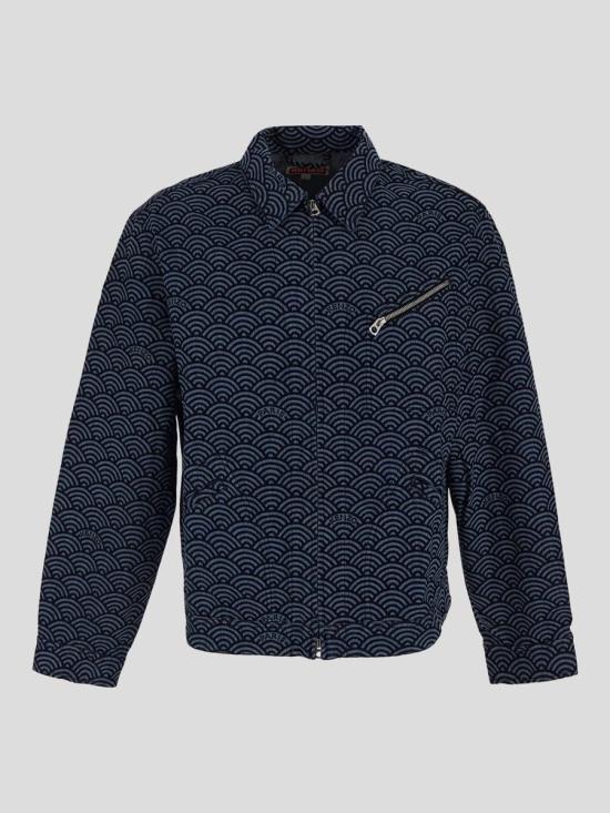  겐조 자켓 FE55DB1006K1DM RINSE DENIM - KENZO