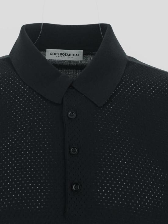  고즈 보태니컬 폴로 티셔츠 108NERO Black - GOES BOTANICAL