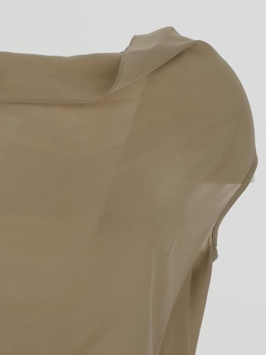  젠트리포르토피노 민소매 티셔츠 D100SEG0231 Beige - GENTRY PORTOFINO