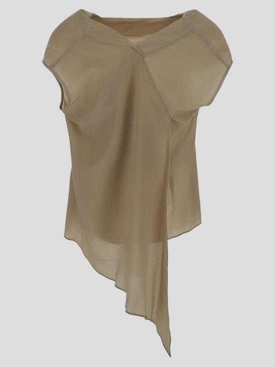  젠트리포르토피노 민소매 티셔츠 D100SEG0231 Beige - GENTRY PORTOFINO