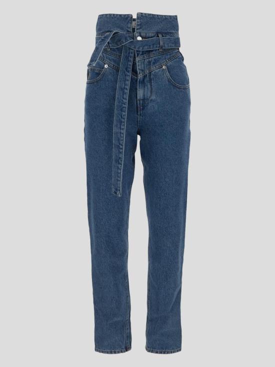  디 아티코 데님 팬츠 201WCP08D001045 DENIMWASHED - THE ATTICO