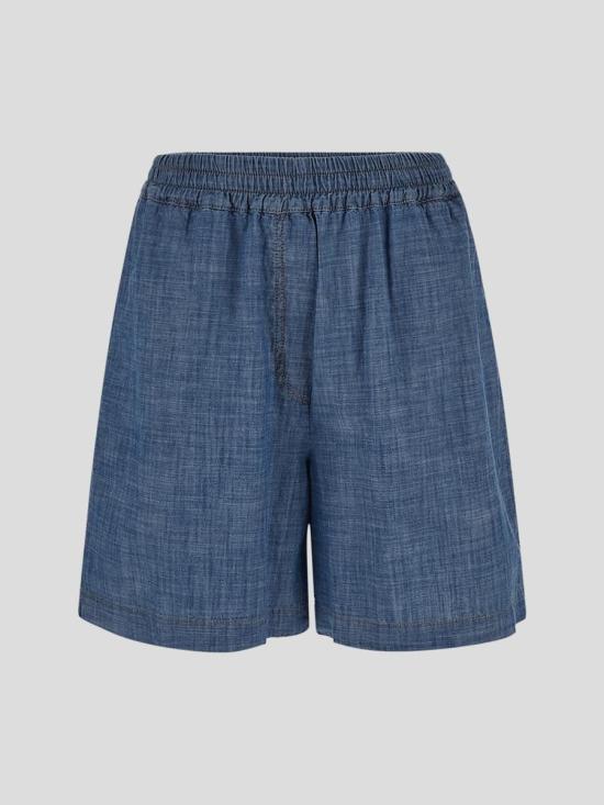  세미쿠튀르 숏팬츠 S4SY13Z840 CHAMBRAY - SEMI-COUTURE