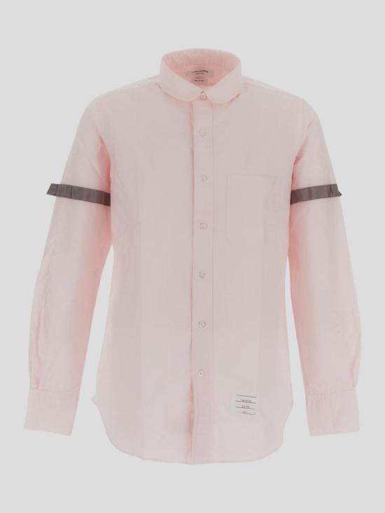  톰브라운 반팔 셔츠 MWL393OF0313680 LIGHTPINK - THOM BROWNE