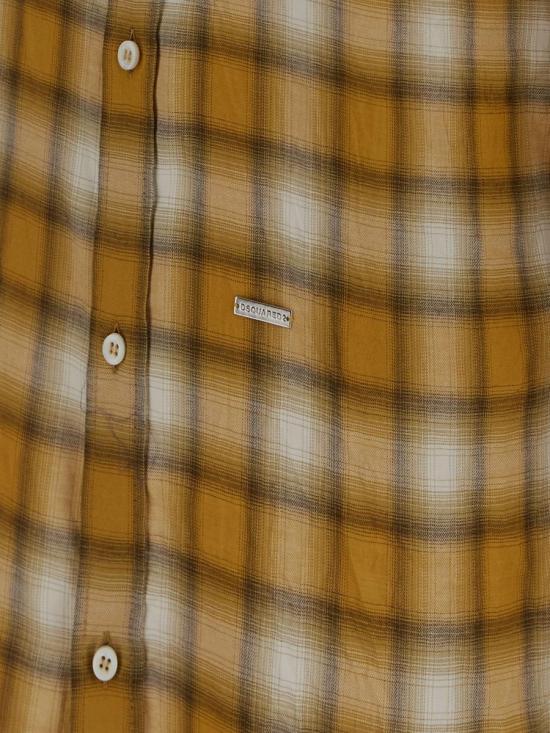  디스퀘어드2 긴팔 셔츠 S71DM0624S76544002F Beige - DSQUARED2