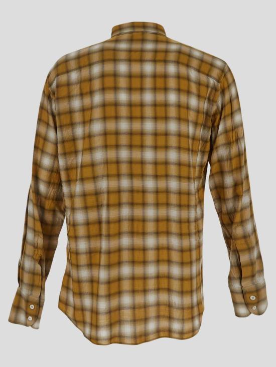  디스퀘어드2 긴팔 셔츠 S71DM0624S76544002F Beige - DSQUARED2