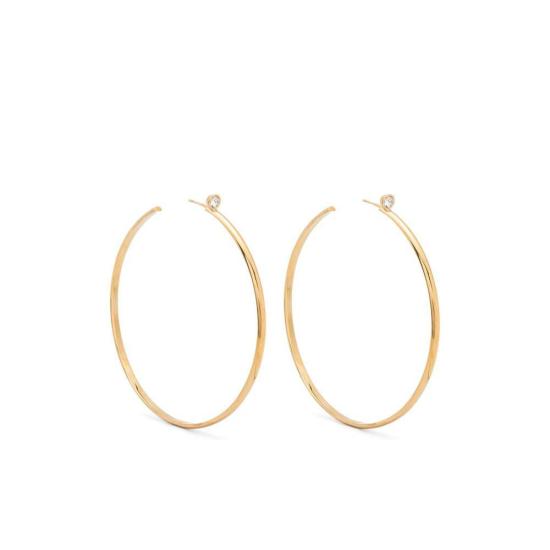  아미나 무아디 이어링 MAYA HOOP LARG WHCRG GOLD