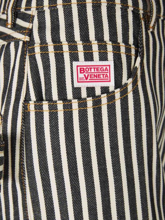 24FW 보테가베네타 스트레이트 팬츠 792927 V4CW0V4CW0 STRIPED MOTIF - BOTTEGA VENETA