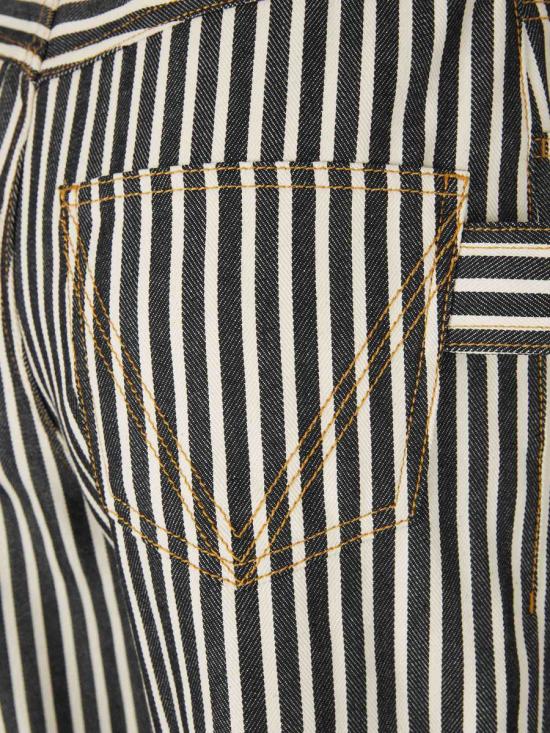 24FW 보테가베네타 스트레이트 팬츠 792927 V4CW0V4CW0 STRIPED MOTIF - BOTTEGA VENETA