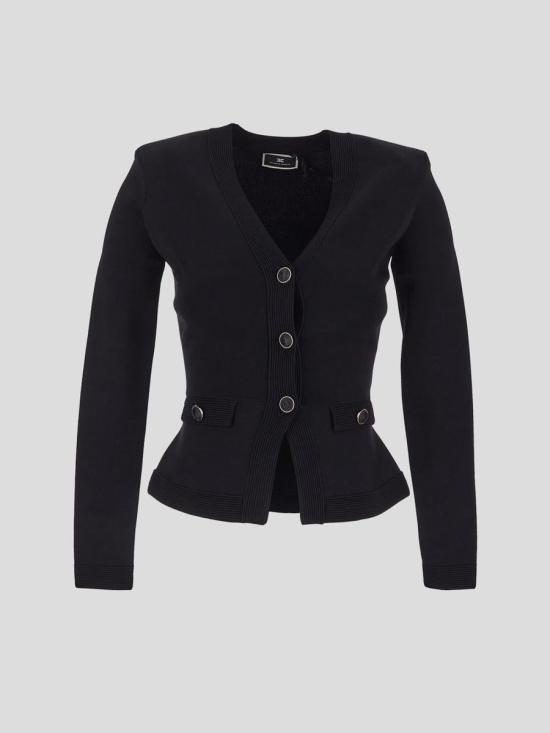  엘리자베타프랜치 가디건 MK43S41E2110 Black - ELISABETTA FRANCHI