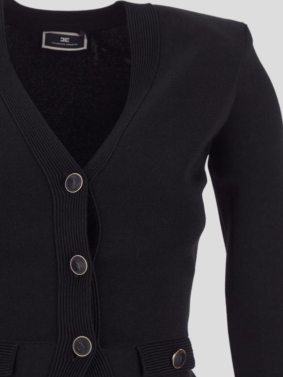  엘리자베타프랜치 가디건 MK43S41E2110 Black - ELISABETTA FRANCHI