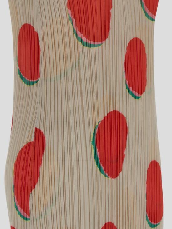  플리츠플리즈 롱 원피스 PP46JH67624 RED - PLEATS PLEASE