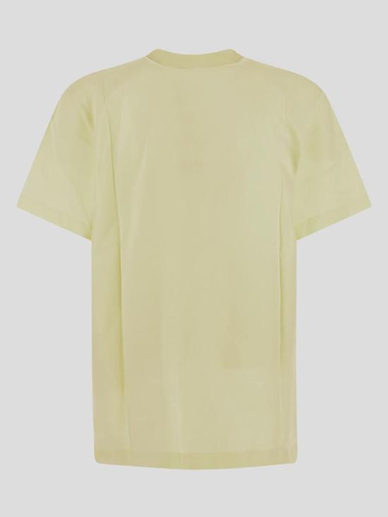  써네이 반팔 티셔츠 XJER028COT002LYE LIGHT YELLOW - SUNNEI