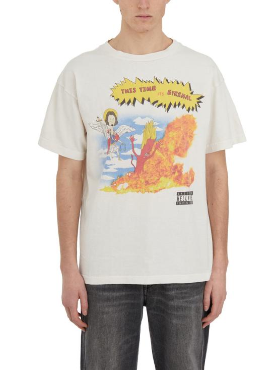  세인트 미카엘 반팔 티셔츠 HSMA230000004 White MULTICOLOR