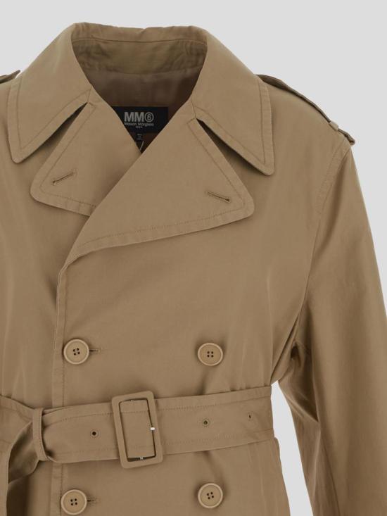  MM6 메종마르지엘라 트렌치 코트 S52AH0068S52532114 NATURALE - MM6 MAISON MARGIELA