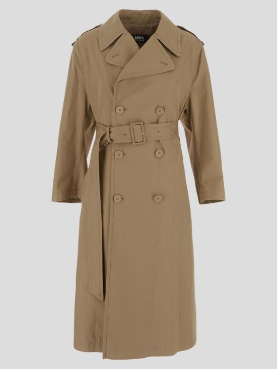  MM6 메종마르지엘라 트렌치 코트 S52AH0068S52532114 NATURALE - MM6 MAISON MARGIELA