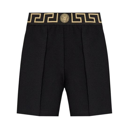 24FW 베르사체 스트레이트 팬츠 1A11143 1016402 1B000 BLACK