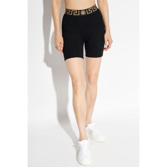 24FW 베르사체 스트레이트 팬츠 1A11143 1016402 1B000 BLACK - VERSACE