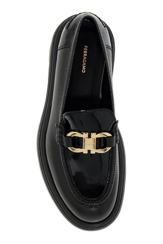 24FW 살바토레 페라가모 로퍼 01I7310775103 003NE NERO - SALVATORE FERRAGAMO