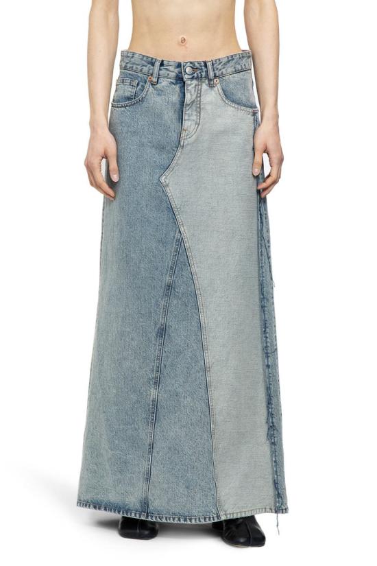 24FW MM6 메종마르지엘라 데님 스커트 S52MI0014S30844 962 BLUE