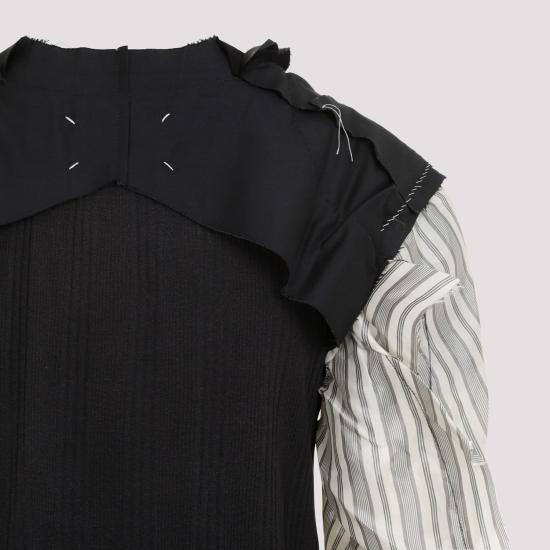 24FW 마르지엘라 긴팔 티셔츠 S67GC0034M20007 BLACK - MAISON MARGIELA