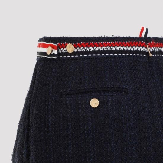 24FW 톰브라운 숏 스커트 FGCA04AF0721 BLUE - THOM BROWNE