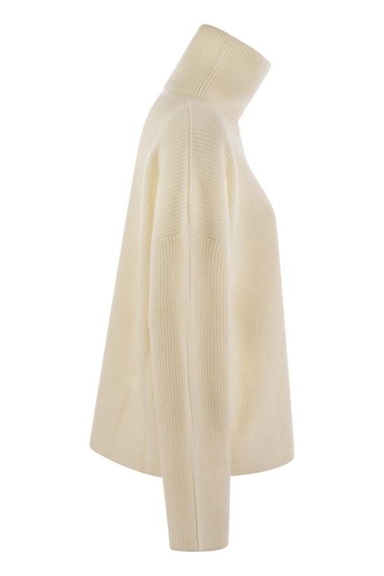 24FW 파비아나 필리피 터틀넥 MAD214F058I916 WHITE - FABIANA FILIPPI