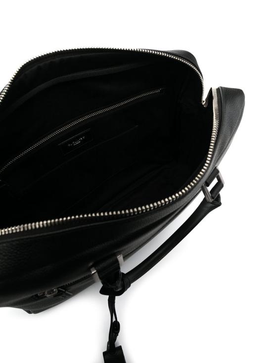 24FW 생로랑 브리프케이스 656670 DTI0E 1000 NERO - SAINT LAURENT