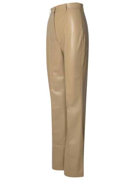  나누슈카 스트레이트 팬츠 NW24RSPA01579ASHY TAUPE Beige - NANUSHKA