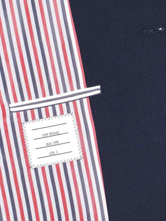  톰브라운 수트 자켓 MJU568A F0582415 BLUE - THOM BROWNE