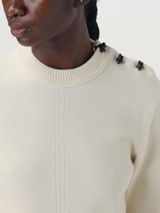 24FW 보테가베네타 스웨터 725634V4E00 9317 White - BOTTEGA VENETA