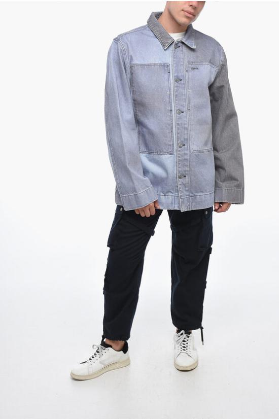  오브젝트 포 라이프 데님 자켓 001202040422CO PATBLU Blue - OBJECTS IV LIFE