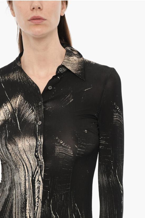  루이자 발루 미디 원피스 114119 0997 Black - LOUISA BALLOU