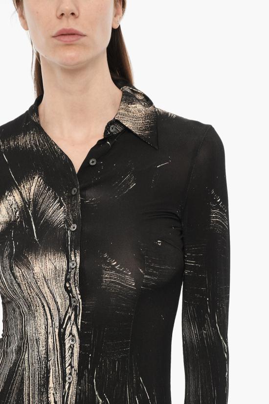  루이자 발루 미디 원피스 114119 0997 Black - LOUISA BALLOU