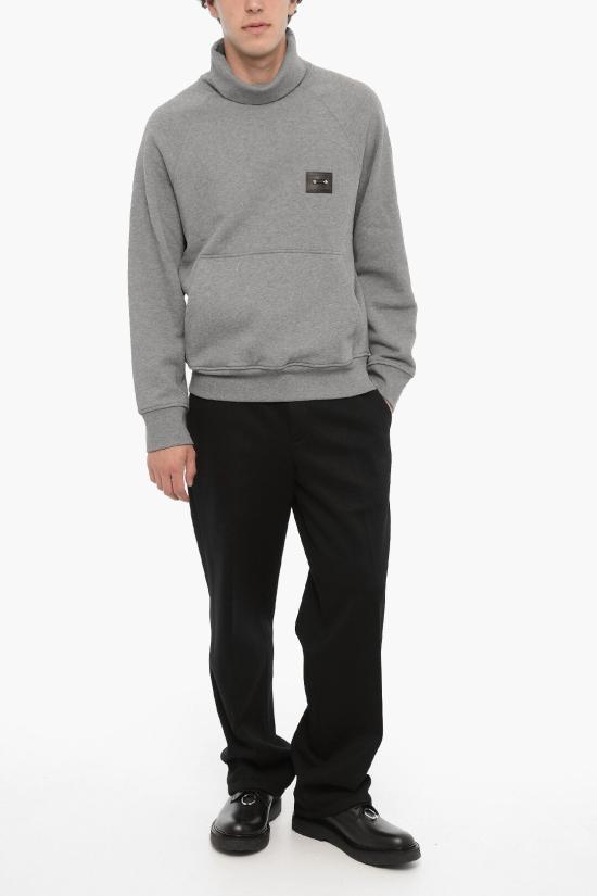  닐바렛 터틀넥 BJS029P R514C 2550 Gray - NEIL BARRETT