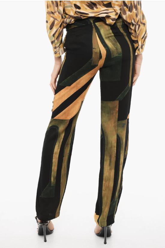  루이자 발루 스트레이트 팬츠 116101 0995 Multicolor - LOUISA BALLOU