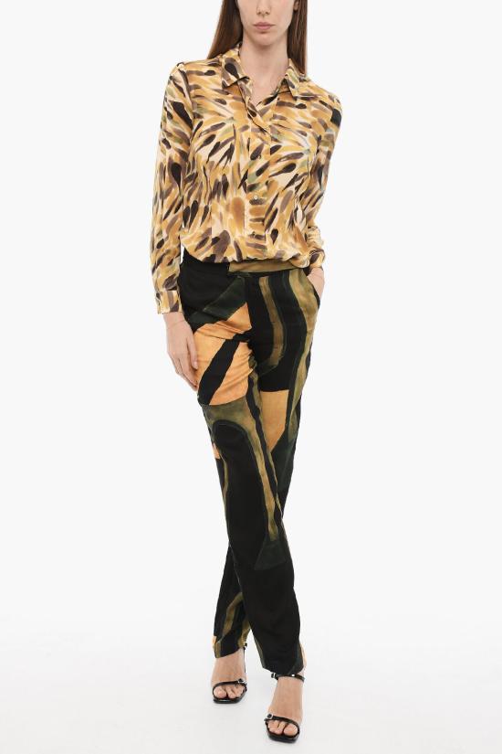  루이자 발루 스트레이트 팬츠 116101 0995 Multicolor - LOUISA BALLOU