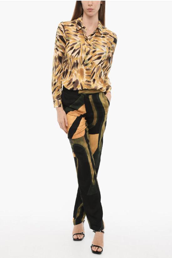  루이자 발루 스트레이트 팬츠 116101 0995 Multicolor - LOUISA BALLOU