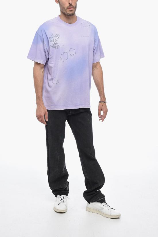  오브젝트 포 라이프 반팔 티셔츠 00211623CO LILFAD Violet - OBJECTS IV LIFE