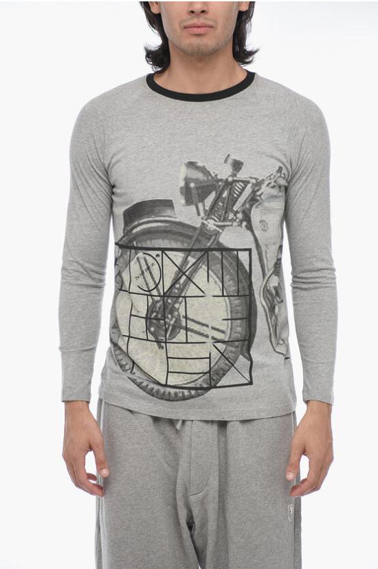  꼬르넬리아니 긴팔 티셔츠 77G000 9999999 000 Gray