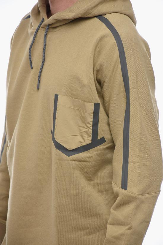  폴앤샤크 후드 티셔츠 12311505 551 Brown - PAUL & SHARK