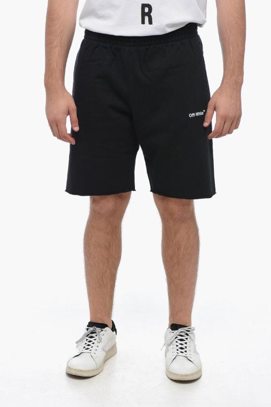  오프화이트 숏팬츠 OMCI006C99FLE002 1001 Black
