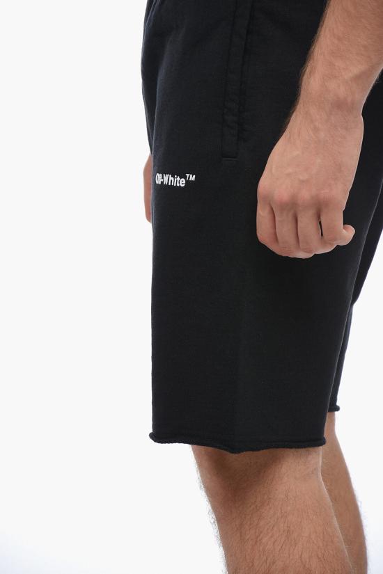  오프화이트 숏팬츠 OMCI006C99FLE002 1001 Black - OFF WHITE