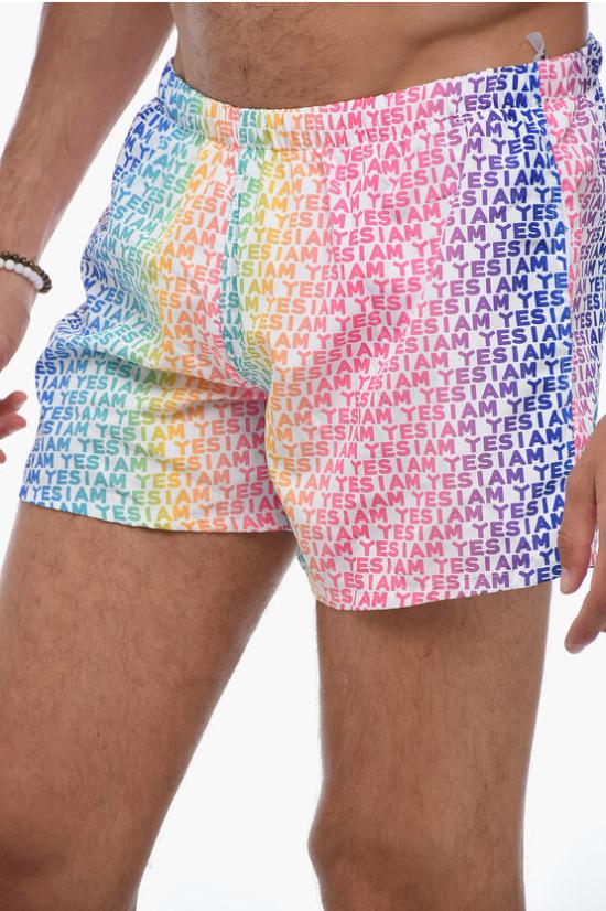  예스아이앰 스윔팬츠 B2022 039 RAWH Multicolor - YES I AM