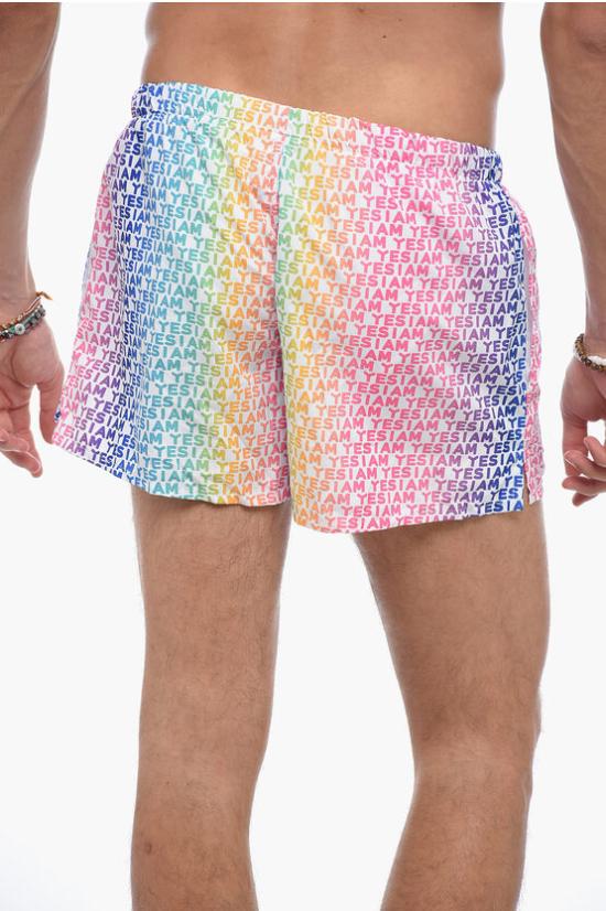  예스아이앰 스윔팬츠 B2022 039 RAWH Multicolor - YES I AM