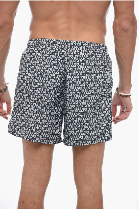  예스아이앰 스윔팬츠 BL2022 039 GRWH Black - YES I AM