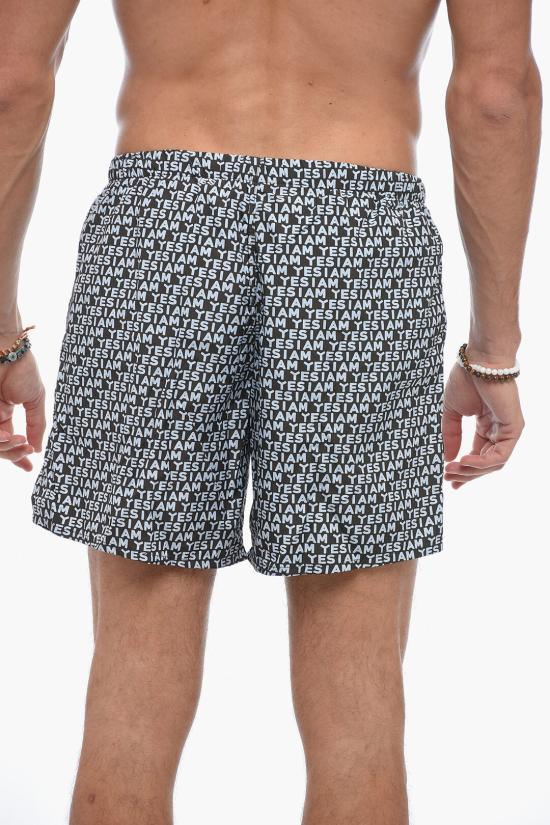  예스아이앰 스윔팬츠 BL2022 039 GRWH Black - YES I AM