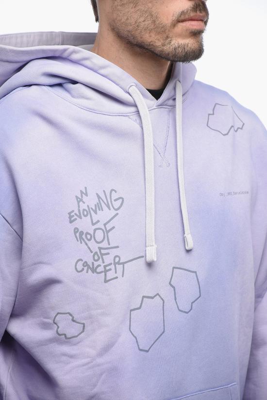  오브젝트 포 라이프 후드 티셔츠 00211423CO LILFAD Violet - OBJECTS IV LIFE