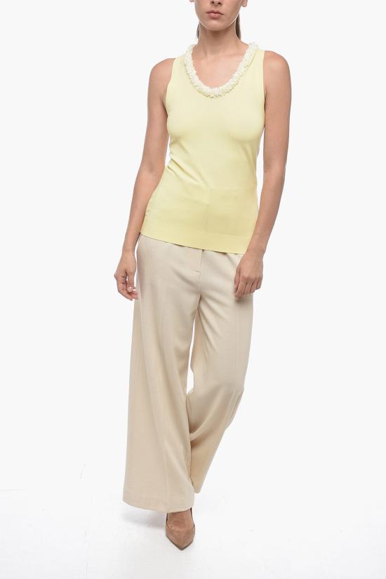  질샌더 민소매 티셔츠 J03NL0102J20042 744 - JIL SANDER