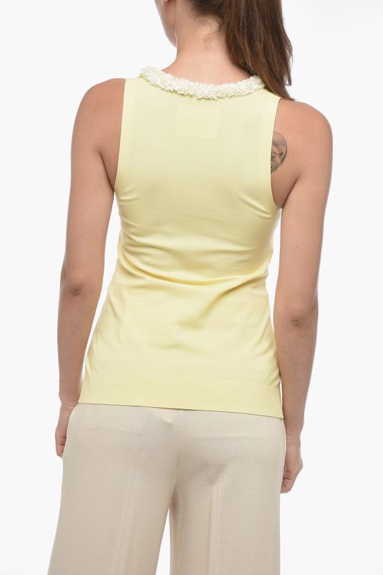  질샌더 민소매 티셔츠 J03NL0102J20042 744 - JIL SANDER