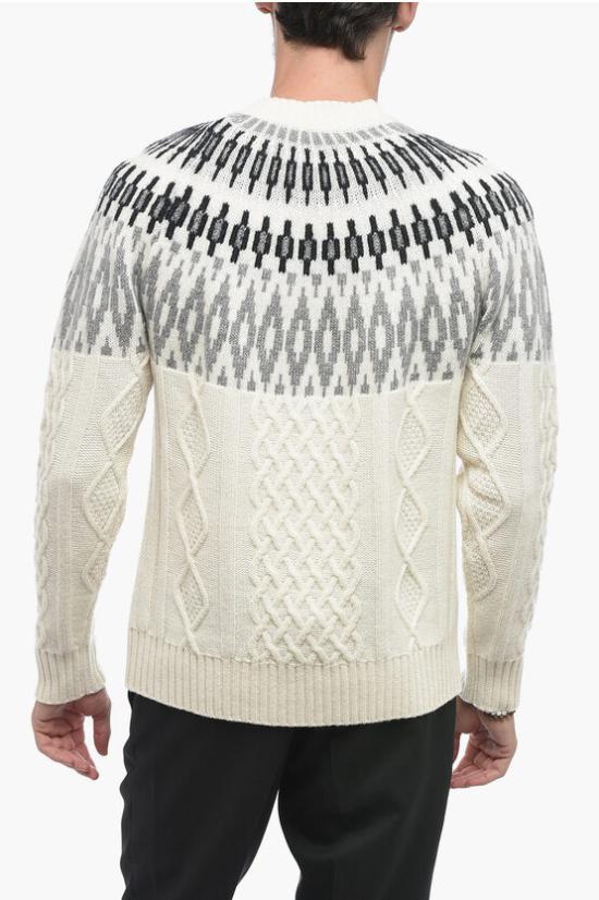  알테아 스웨터 2261237 MC 28R White - ALTEA